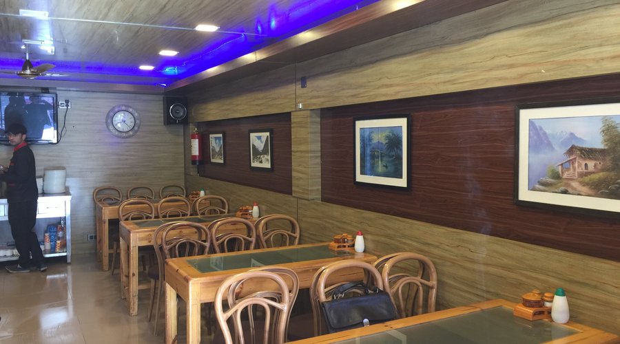 Interior of the restaurant