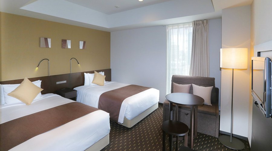 ツインルーム　twin room (2beds)