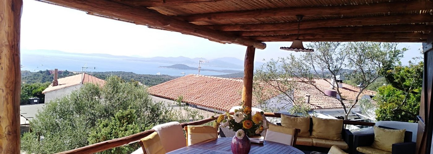 Veranda panoramica coperta
