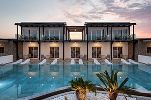 Nama Retreat in Rhodes, image may contain: Villa, Pool, Water, Swimming Pool