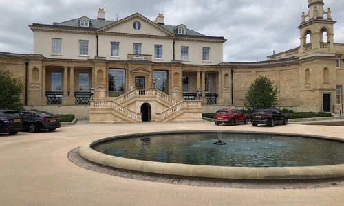 Stunningly beautiful building and location