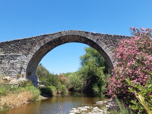 Bridge at Korais stream