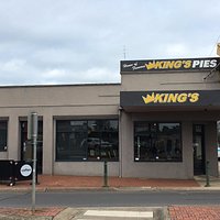 You can't miss the big pie on top.