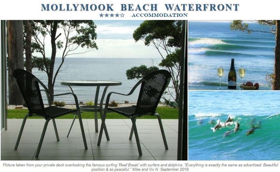 Amazing ocean views from your private deck
