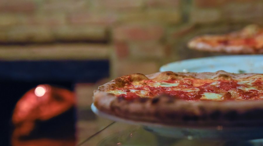 Our pizza margherita.