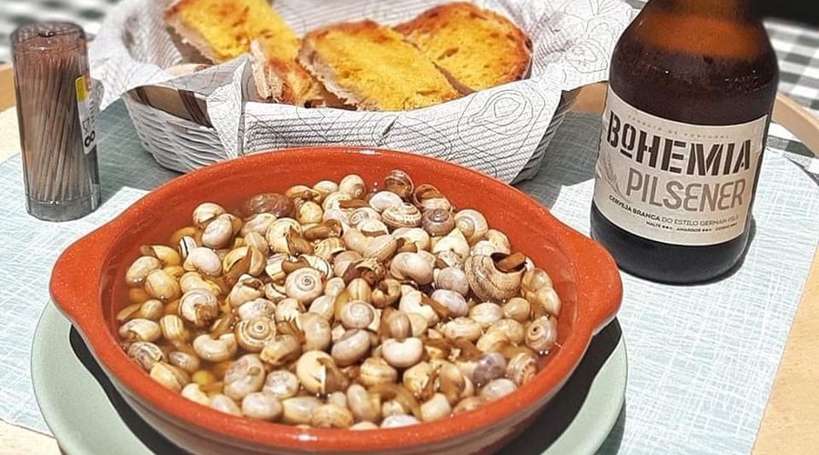 Aos Sabados e Domingos temos caracois
