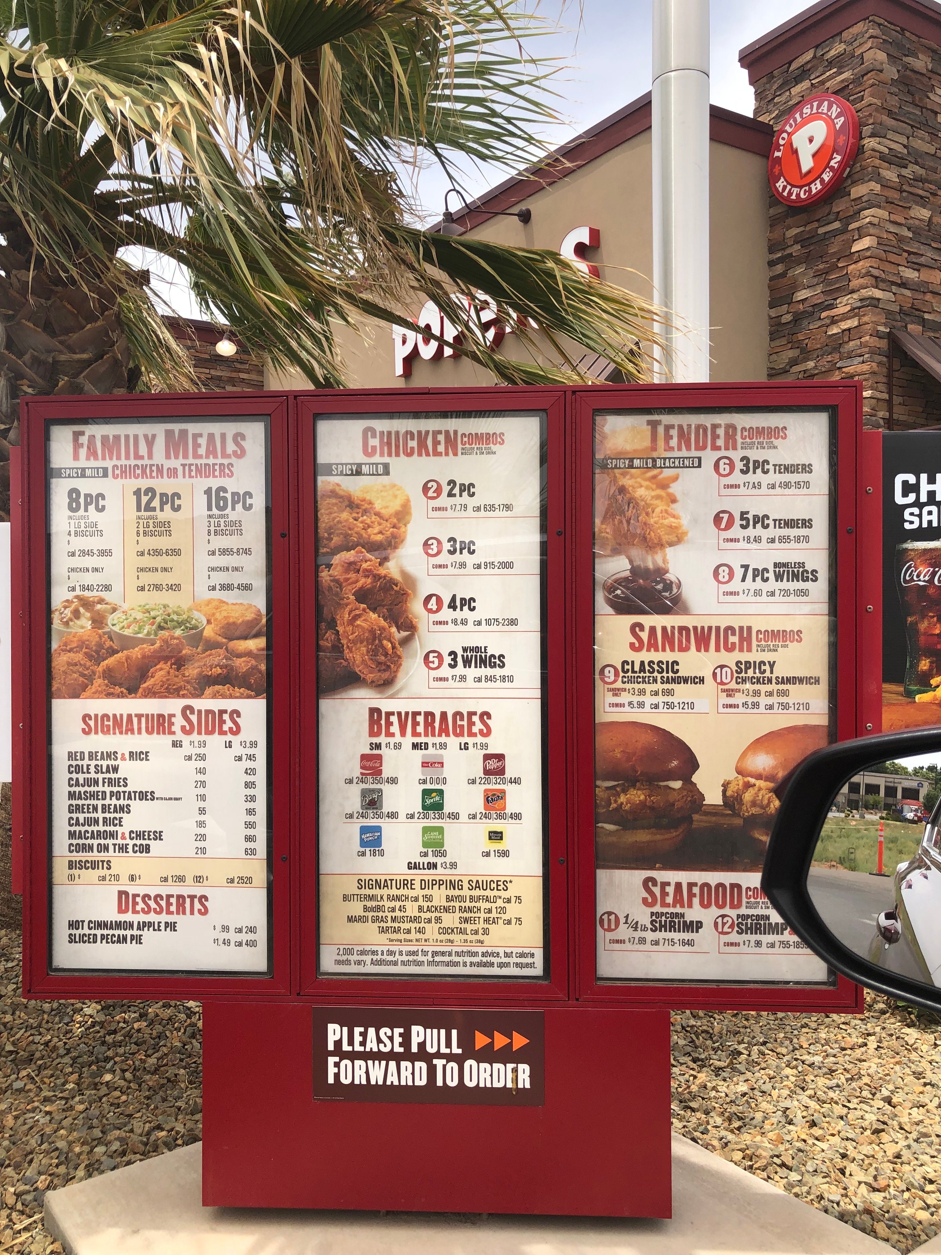 Popeyes menu prices 2020 discount