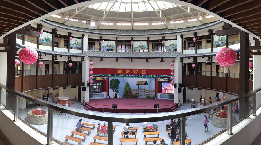 客家圓樓內