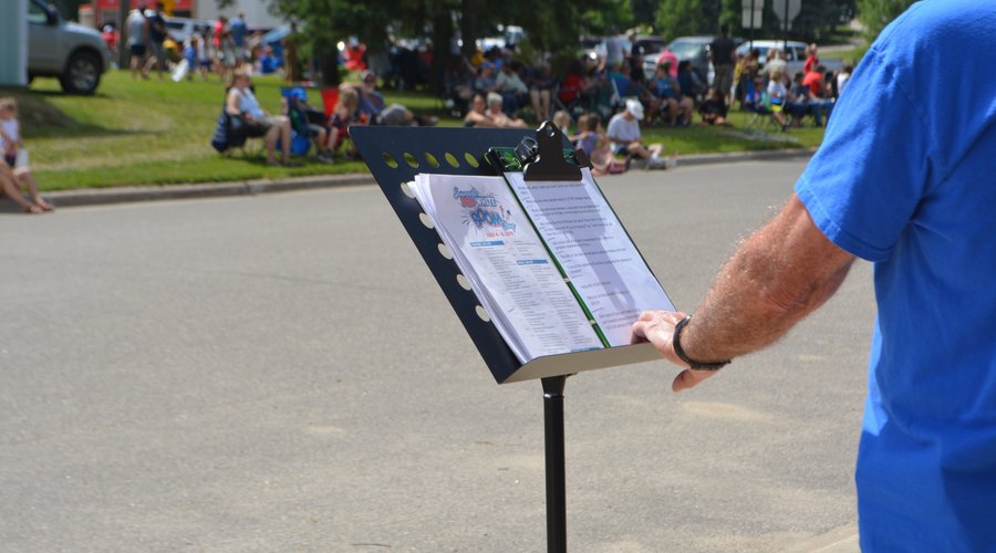 Great space to visit during the 4th of July parade