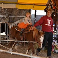 They have pony rides!!! they cost a little extra but it was my daughters favorite
