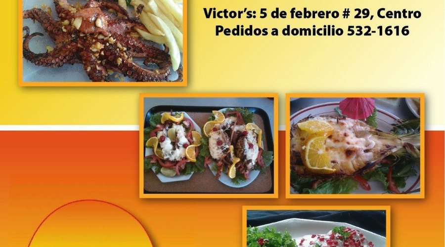 Date un tiempo.... Es tiempo de...... Mariscos Victores santa María