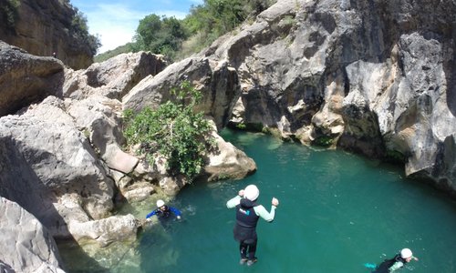 Unos de los saltos....increíble!!!