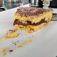Raffaello ice cream & Nutella cake