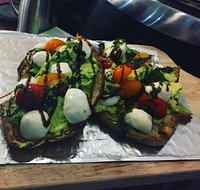 The caprese avocado toast
