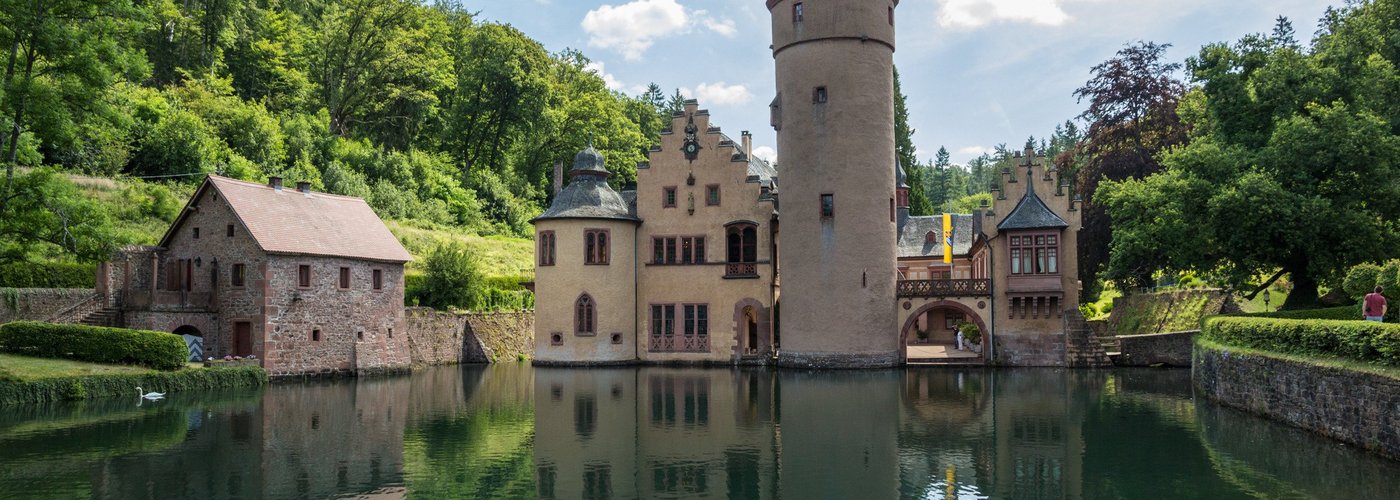 Schloß Mespelbrunn Juli 2019