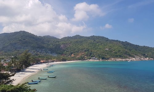 Haad rin beach