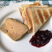 Entrée : foie gras maison