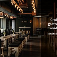 Craft beer, gastro food & friendly faces.