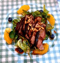 Insalatina di petto d'anatra