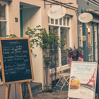 Eingang Künstlercafe Husum