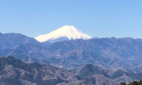 Mt. fuji view from Mt. takao