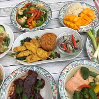 Thai Rice Table with Spare ribs