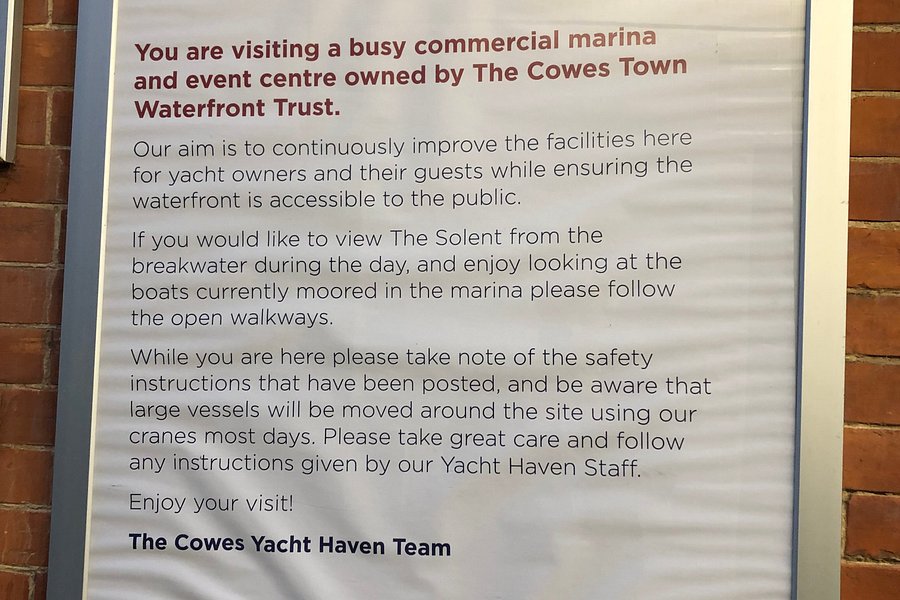 cowes yacht haven photos