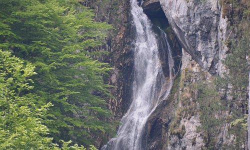 Zabojsko Waterfall - Viewed from the Trail
