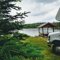 Absolutely beautiful park and campground. We were advised that site #35 was the best. It's sure is! Private access to Irving lake. Wonderful