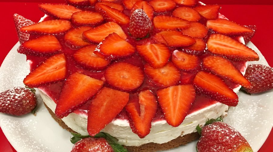 Cheese cake alle fragole!
