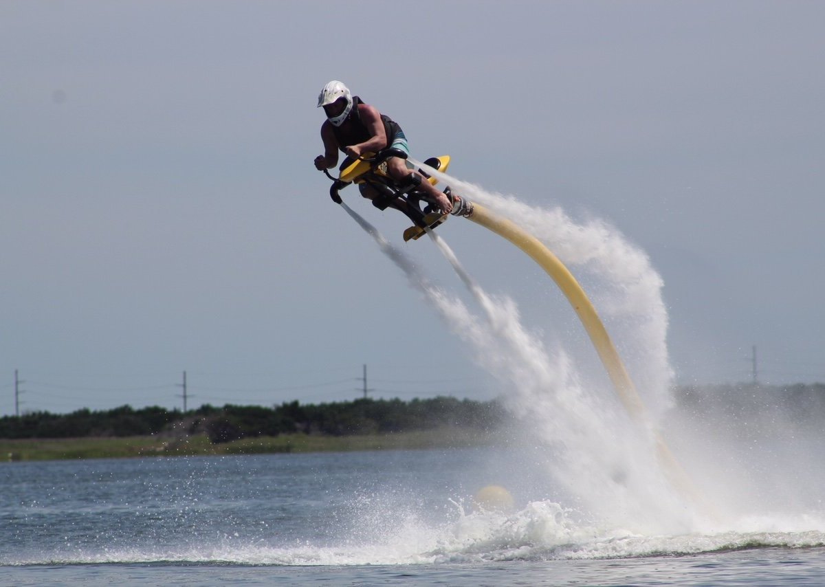 The Water Jet Pack: The Extreme Water Sport Anyone Can Do