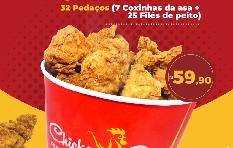 Chicken Chic - Balde Grande
