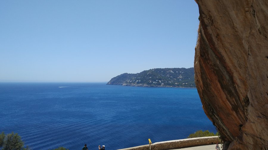 Mediterranean Sea - outside the cave