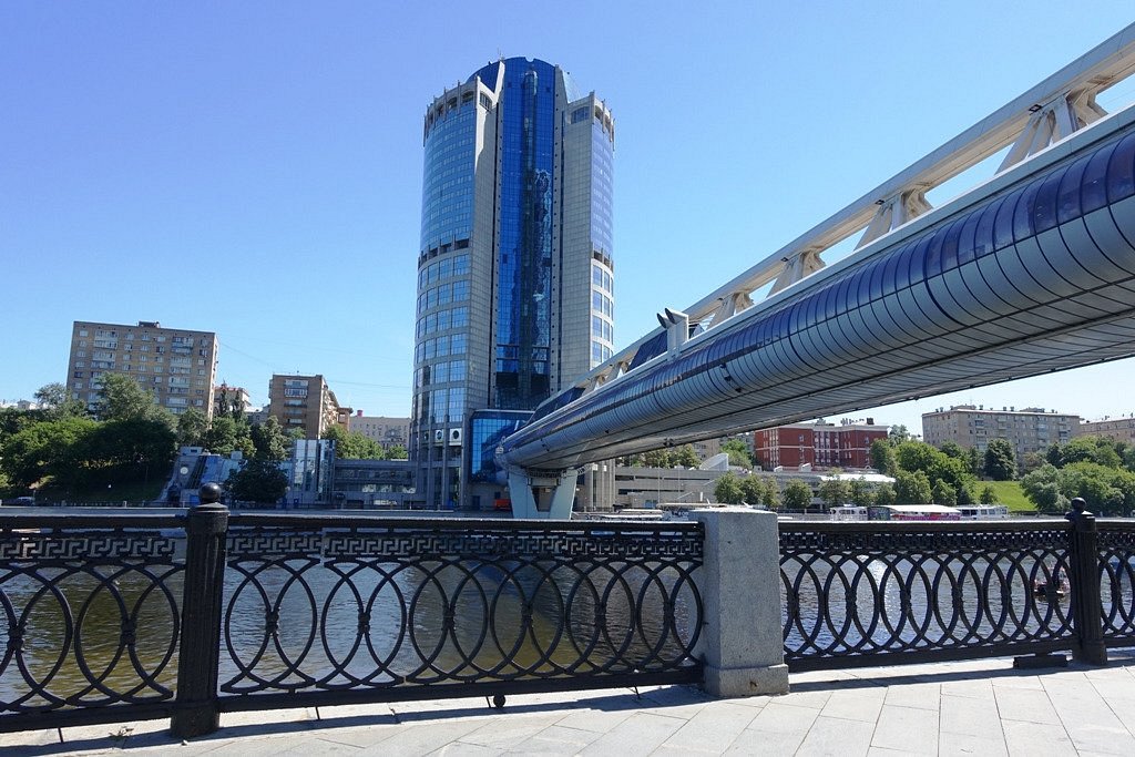 Фото москва мост багратион