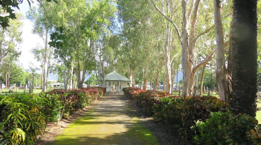 The Path From the Cemetery Entrance