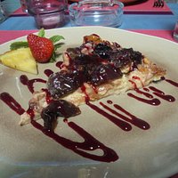 Tarte aux prunes.