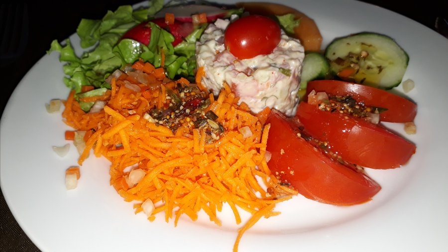 Entrée crudités