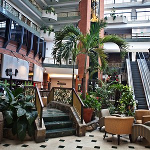 Espacios del hotel area lobby