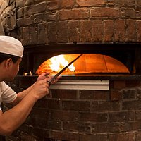 Punch Pizza Highland Park wood burning oven