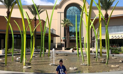 Fun day bumming around the mall