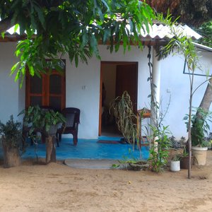 Our room from outside