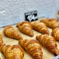 Fresh croissants