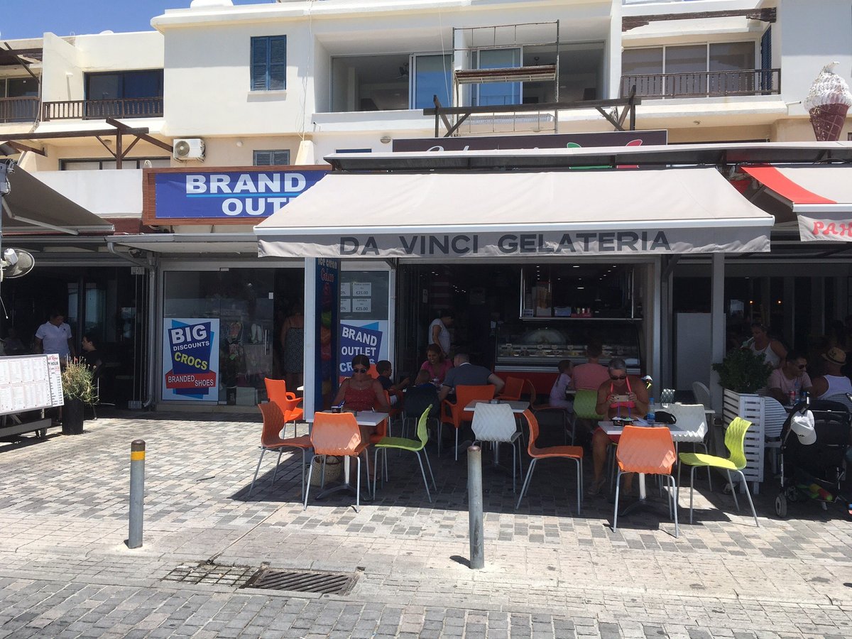 GELATERIA DA VINCI KATO PAPHOS , SEE FRONT - Updated 2024 Restaurant ...