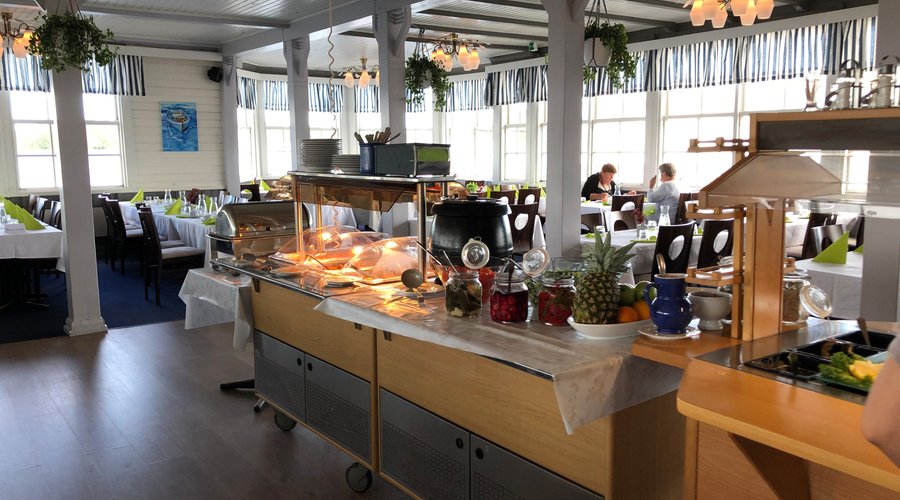 Buffet area