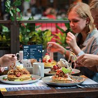 Enjoy a great range of savoury and sweet options from our menu