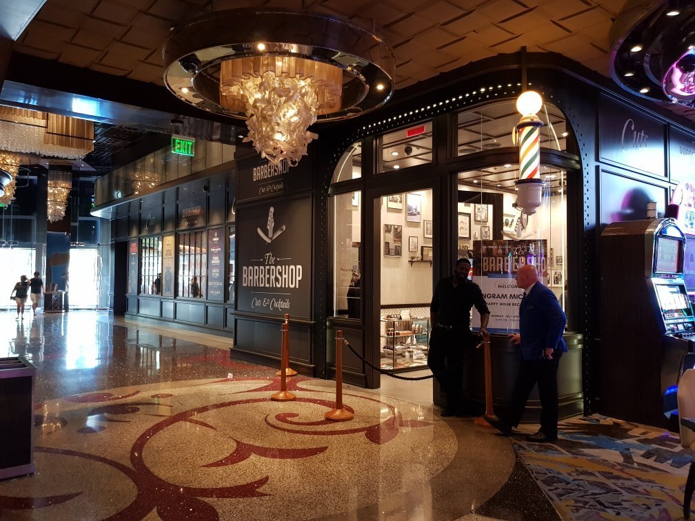 The Barbershop  Cuts and Cocktails at The Cosmopolitan in Las Vegas, NV