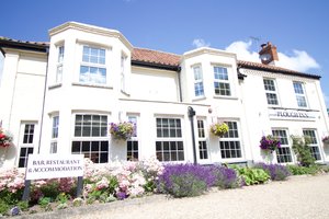 The Plough Inn in Marsham, image may contain: Condo, Housing, City, Villa