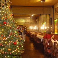 Restauranten ved juletid