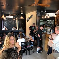 Flight cafe interior