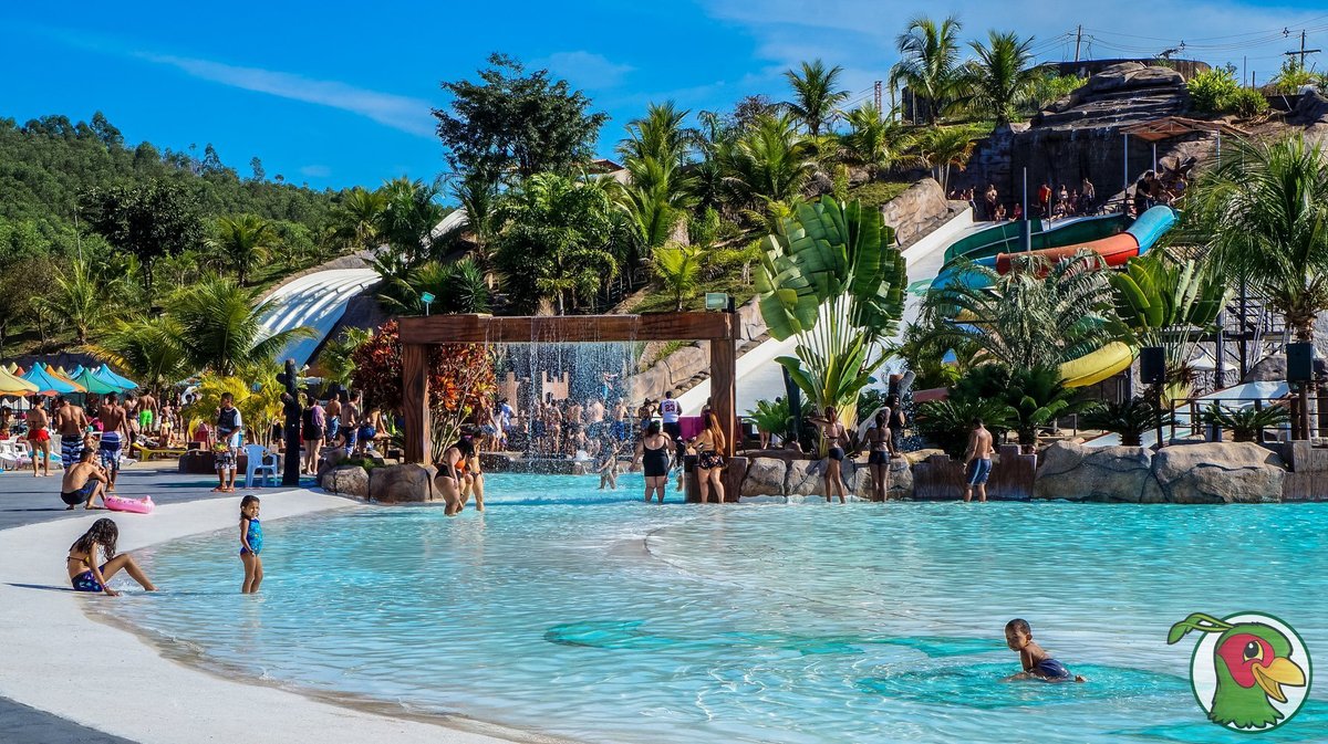 O maior parque aquÃ¡tico recreativo esportivo do estado e um dos maiores do  paÃs, venha curtir o dia de lazer no Resort Tropical da famÃlia mineira! -  Thermas Internacional MG